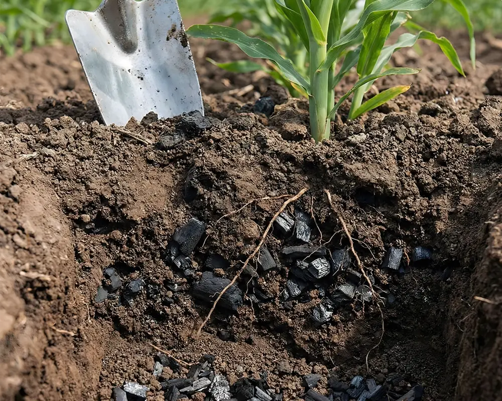 carbon stored below ground