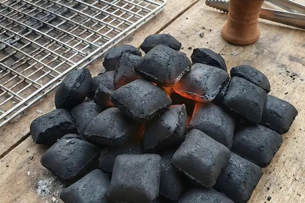 coconut shell charcoal briquettes