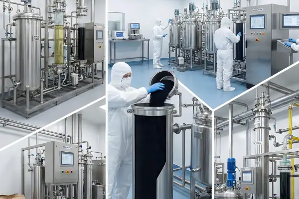 food, pharmaceutical, and chemical processing